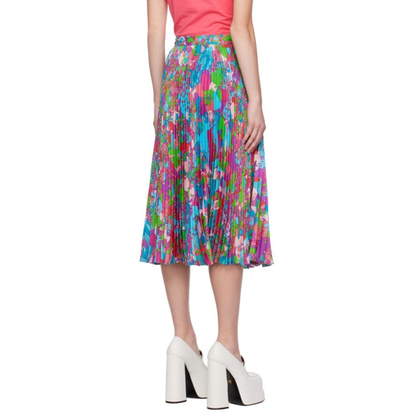 베르사체 베르사체 Versace Multicolor Dua Lipa 에디트 Edition Midi Skirt 232404F092003