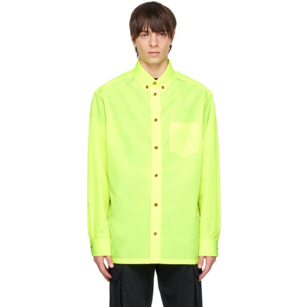 베르사체 베르사체 Versace Yellow Medusa Shirt 231404M192013