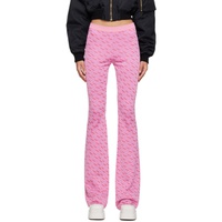 베르사체 Versace Pink La Greca Lounge Pants 231404F086002