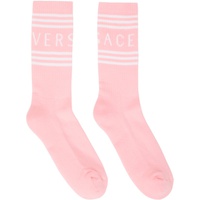베르사체 Versace Pink Athletic Socks 232404M220002