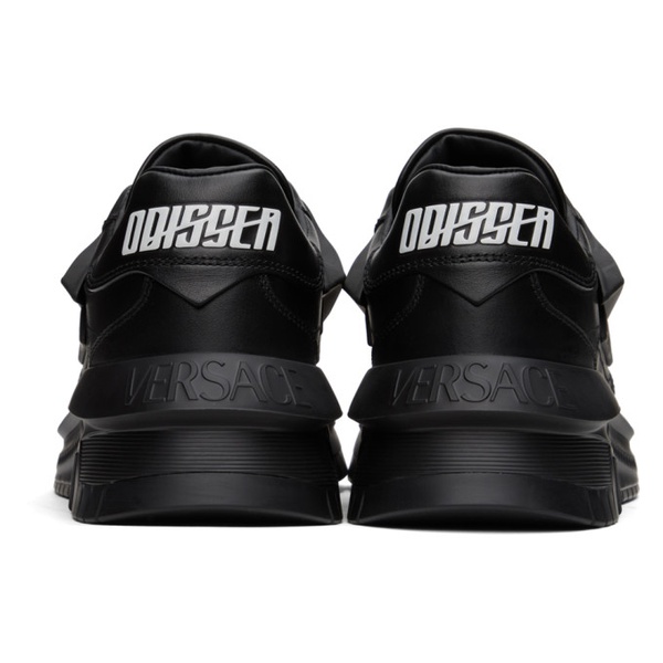 베르사체 베르사체 Versace Black Odissea Sneakers 231404M237000
