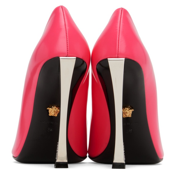 베르사체 베르사체 Versace Pink Pin-Point Heels 231404F122068