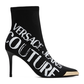 베르사체 진 꾸뛰르 베르사체 Versace Jeans Couture Black Scarlett Boots 231202F113003