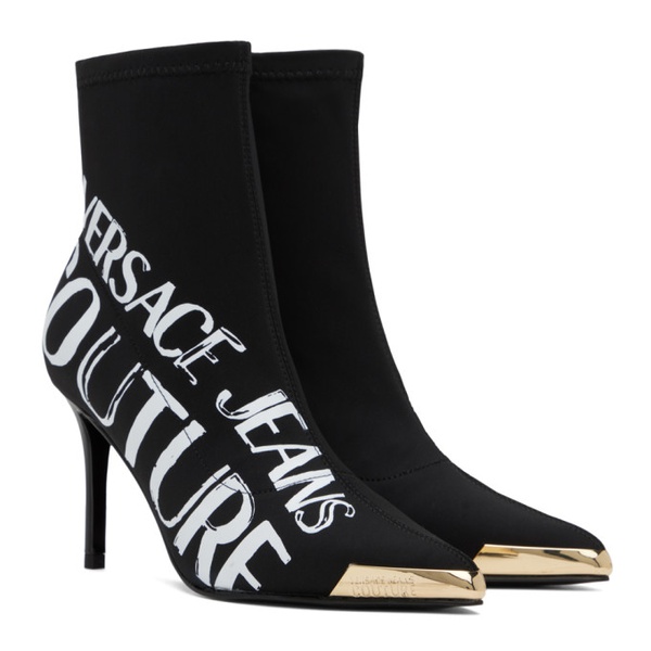 베르사체 베르사체 진 꾸뛰르 베르사체 Versace Jeans Couture Black Scarlett Boots 231202F113003