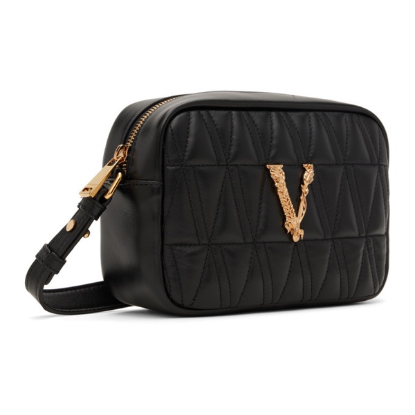 베르사체 베르사체 Versace Black Vitrus Crossbody Bag 241404F048018