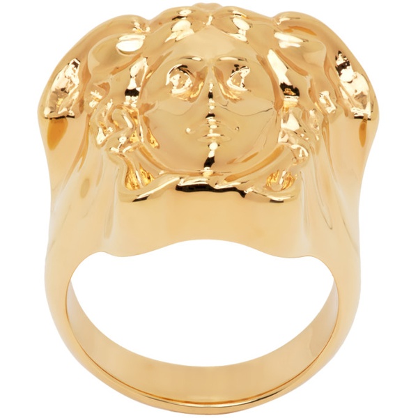 베르사체 베르사체 Versace Gold La Medusa Ring 241404F024012