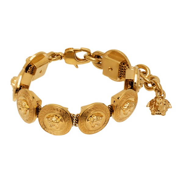 베르사체 베르사체 Versace Gold Tribute Medusa Bracelet 241404F020002