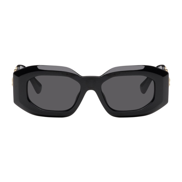 베르사체 베르사체 Versace Black Maxi Medusa Biggie Sunglasses 241404M134042