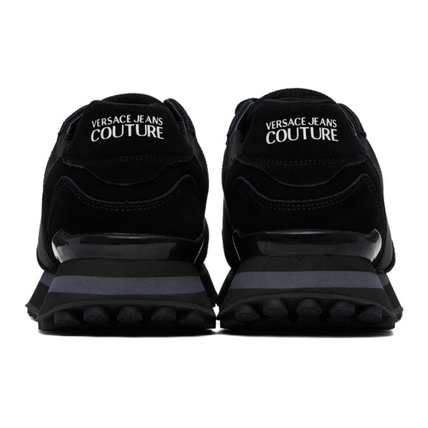베르사체 베르사체 진 꾸뛰르 베르사체 Versace Jeans Couture Black Spyke Sneakers 241202M237001