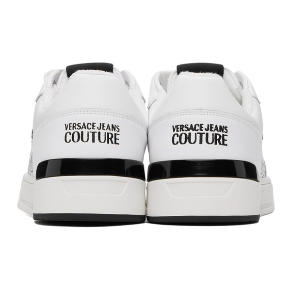 베르사체 베르사체 진 꾸뛰르 베르사체 Versace Jeans Couture White Starlight Sneakers 241202M237002