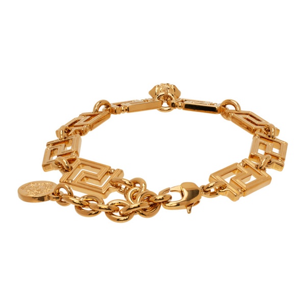 베르사체 베르사체 Versace Gold Greca Bracelet 241404M142004