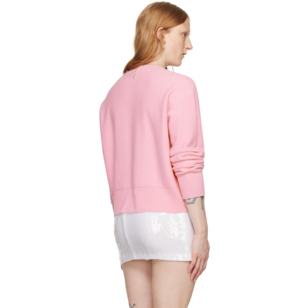 베르사체 베르사체 Versace Pink Medusa Sweatshirt 241404F098003