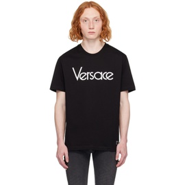 베르사체 Versace Black 1978 RE-에디트 EDITION T-Shirt 241404M213025