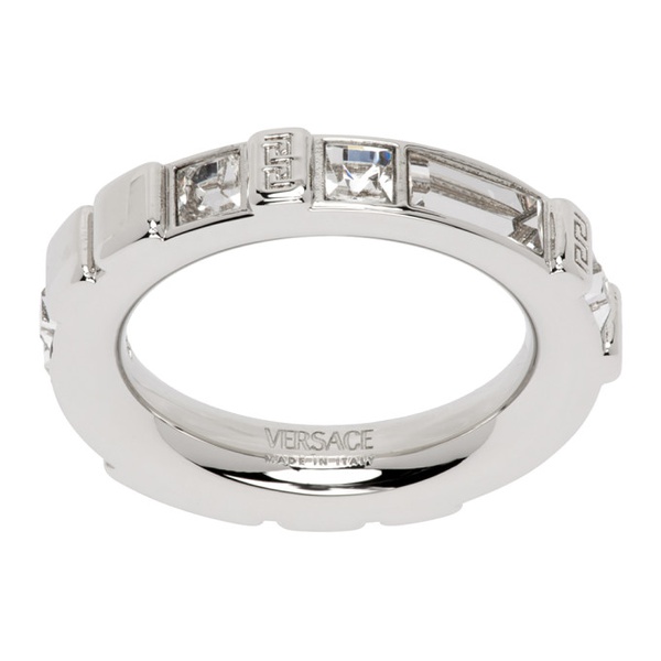 베르사체 베르사체 Versace Silver Metal Ring 241404M147033
