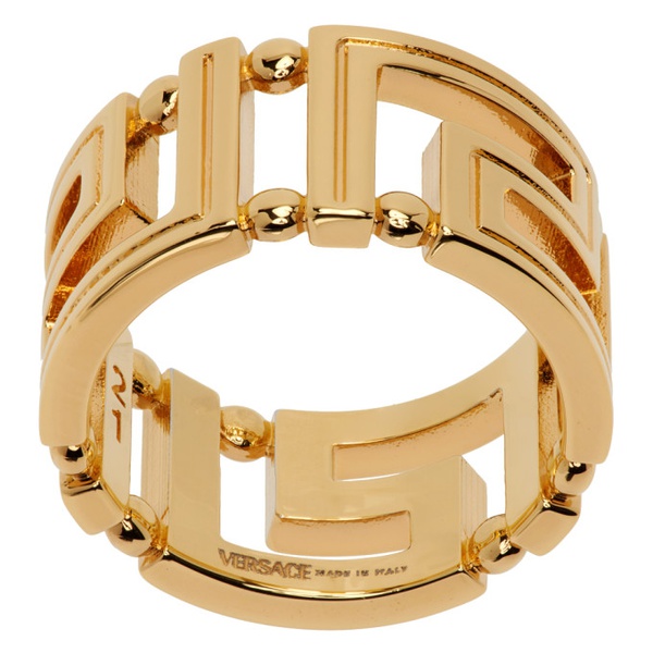 베르사체 베르사체 Versace Gold Greca Ring 241404M147037