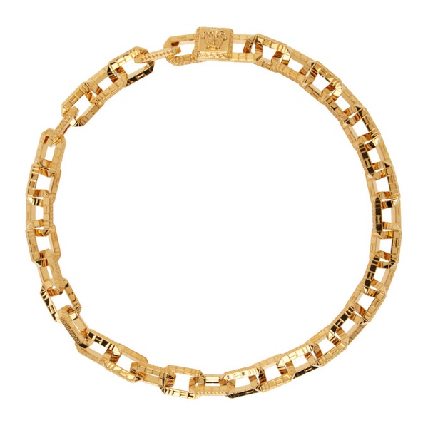 베르사체 베르사체 Versace Gold Greca Quilting Necklace 241404M145016