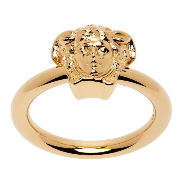 베르사체 베르사체 Versace Gold La Medusa Ring 241404F024011