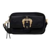 베르사체 진 꾸뛰르 베르사체 Versace Jeans Couture Black Baroque Buckle Bag 231202F048081