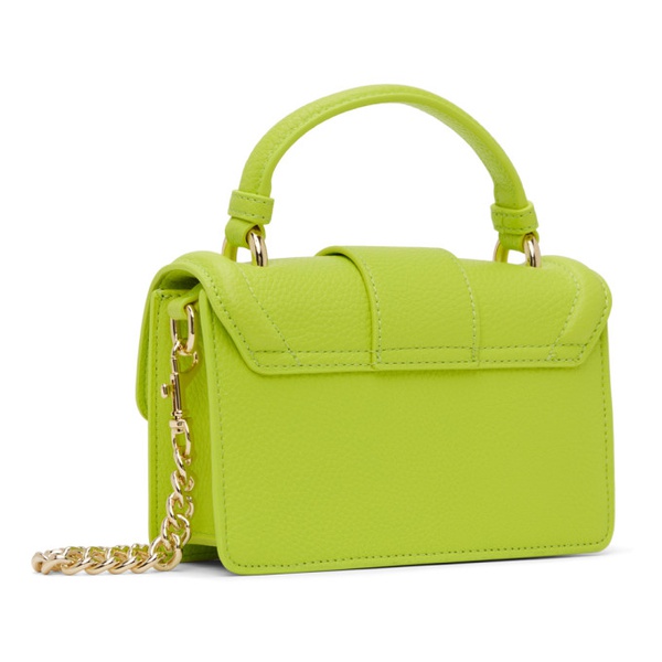 베르사체 베르사체 진 꾸뛰르 베르사체 Versace Jeans Couture Green Curb Chain Bag 231202F046009