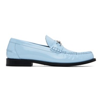베르사체 Versace Blue Medusa 95 Patent Loafers 241404M231026
