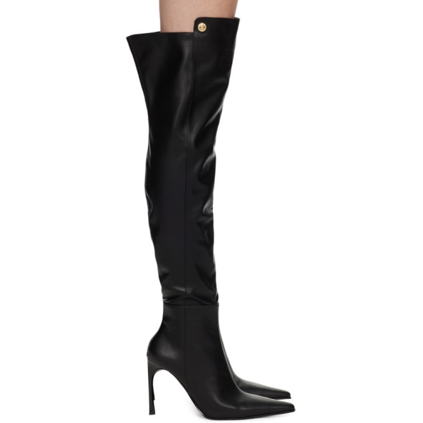 베르사체 베르사체 진 꾸뛰르 베르사체 Versace Jeans Couture Black Sadie Boots 232202F115004