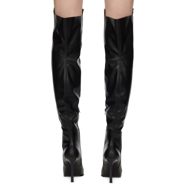 베르사체 베르사체 진 꾸뛰르 베르사체 Versace Jeans Couture Black Sadie Boots 232202F115004