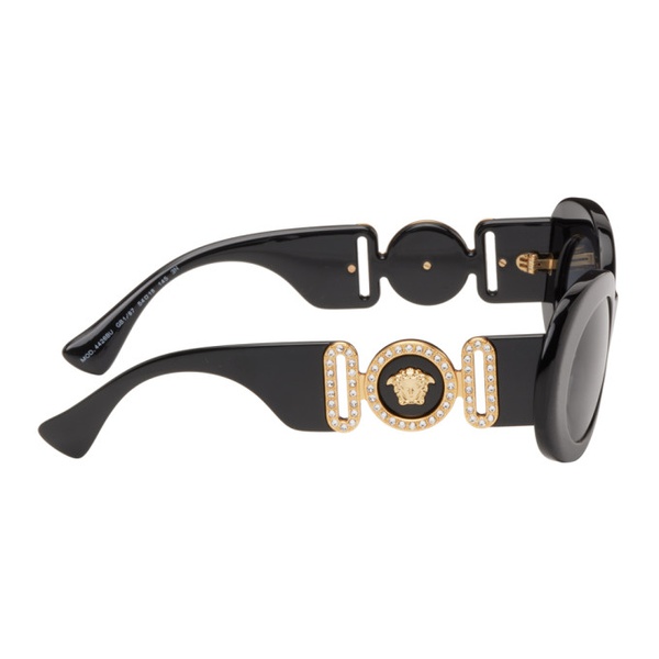 베르사체 베르사체 Versace Black Medusa Biggie Sunglasses 231404F005025