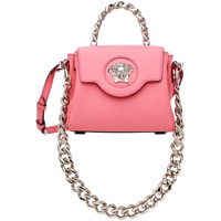 베르사체 Versace Pink Small La Medusa Bag 232404F046001