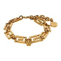 베르사체 Versace Gold Greca Bracelet 232404M142000