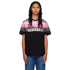 베르사체 Versace Black Hills T-Shirt 232404M213013