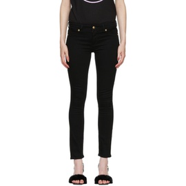 베르사체 진 꾸뛰르 베르사체 Versace Jeans Couture Black Slim-Fit Jeans 222202F069002