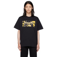 베르사체 진 꾸뛰르 베르사체 Versace Jeans Couture Black Chain T-Shirt 232202M213038