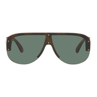 베르사체 Versace Tortoiseshell Medusa Biggie Pilot Sunglasses 242404F005056