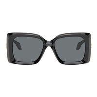 베르사체 Versace Black Medusa Plaque Irregular Sunglasses 242404F005028