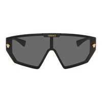 베르사체 Versace Black Medusa Horizon Sunglasses 242404F005022