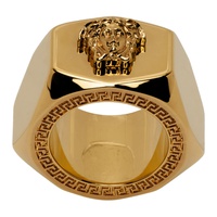 베르사체 Versace Gold Nuts & Bolts Ring 232404F024011