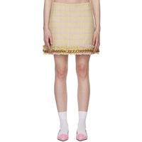 베르사체 Versace Multicolor Cotton Skirt 221404F090002