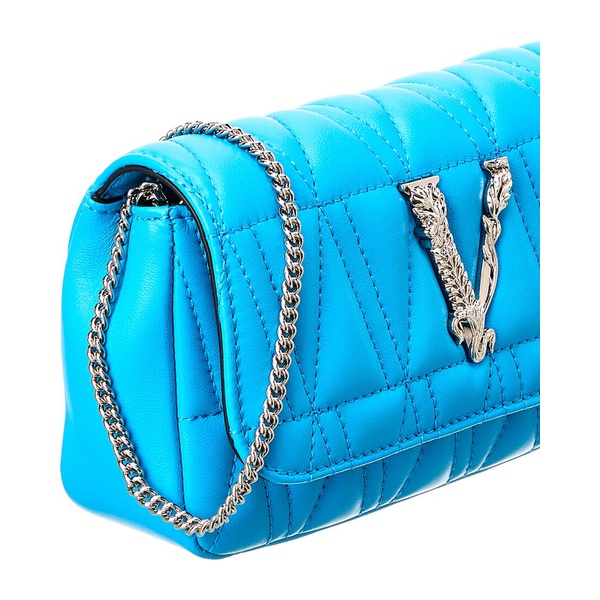 베르사체 베르사체 Versace Virtus Quilted Leather Evening Bag 7135863406724