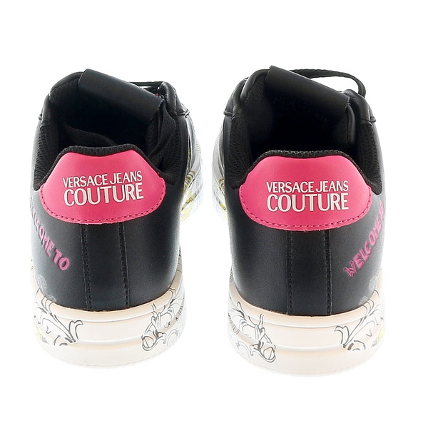 베르사체 베르사체 진 꾸뛰르 베르사체 Versace Jeans Couture Printed Fashion Court Sneakers- 7106315583620