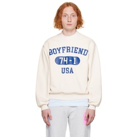 Video Store Apparel 오프화이트 Off-White Boyfriend Sweatshirt 232978M204001