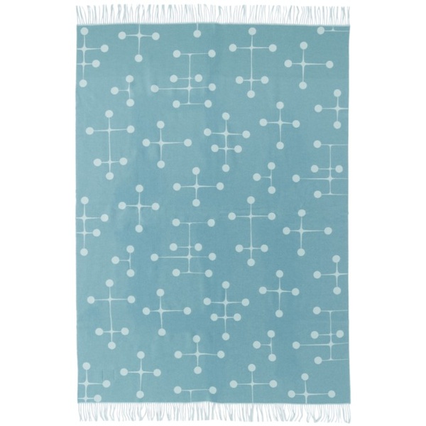  Vitra Blue Eames Wool Blanket 231059M792018