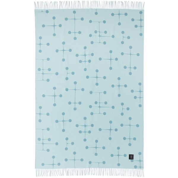  Vitra Blue Eames Wool Blanket 231059M792018