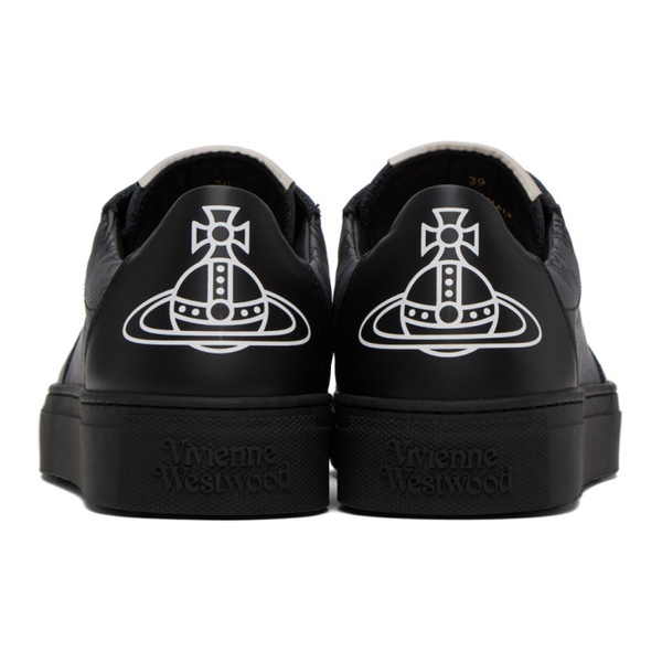  비비안 웨스트우드 Vivienne Westwood Black & Gray Classic Low Sneakers 232314M237006