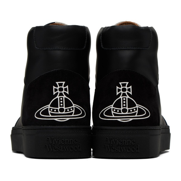  비비안 웨스트우드 Vivienne Westwood Black Classic Sneakers 232314M236000
