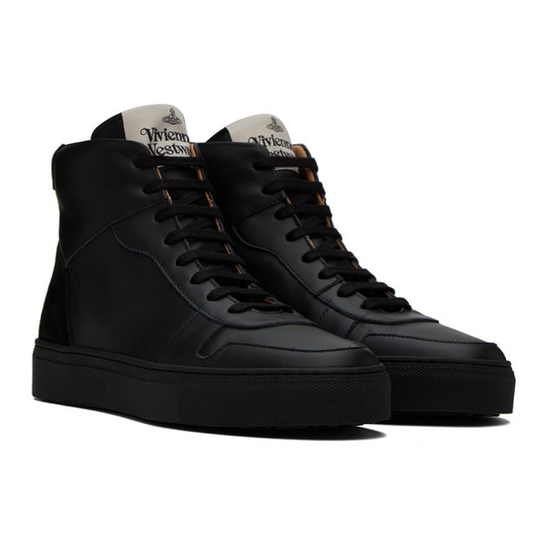  비비안 웨스트우드 Vivienne Westwood Black Classic Sneakers 232314M236000