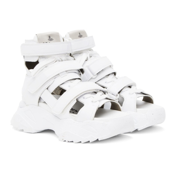  비비안 웨스트우드 Vivienne Westwood White Romper Sandals 231314F124002