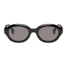비비안 웨스트우드 Vivienne Westwood Black Zephyr Sunglasses 241314M134031