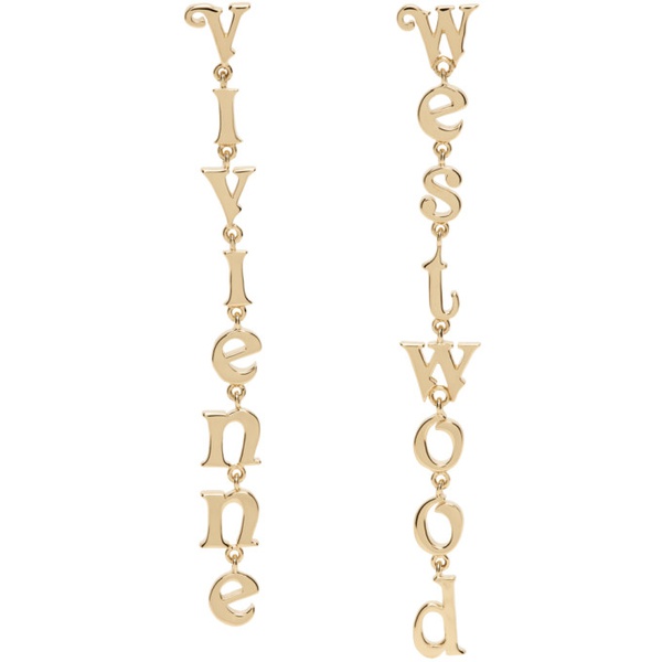  비비안 웨스트우드 Vivienne Westwood Gold Raimunda Earrings 232314F022036