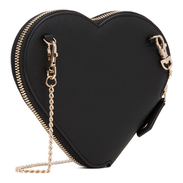  비비안 웨스트우드 Vivienne Westwood Black New Heart Crossbody Bag 241314M170033