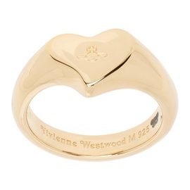 비비안 웨스트우드 Vivienne Westwood Gold Marybelle Ring 232314M147011